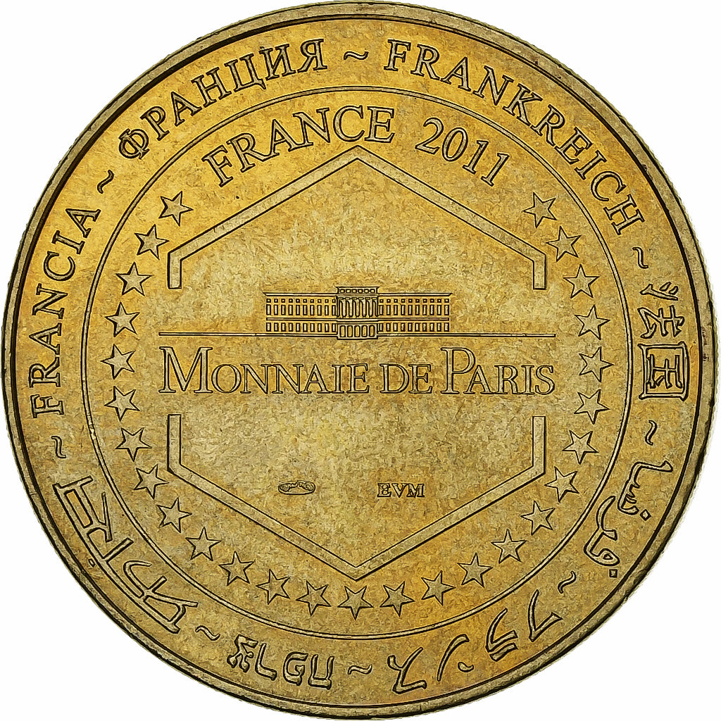 France, Token, Antibes -  Marineland n°4, 2011, Copper-nickel Aluminium, MDP