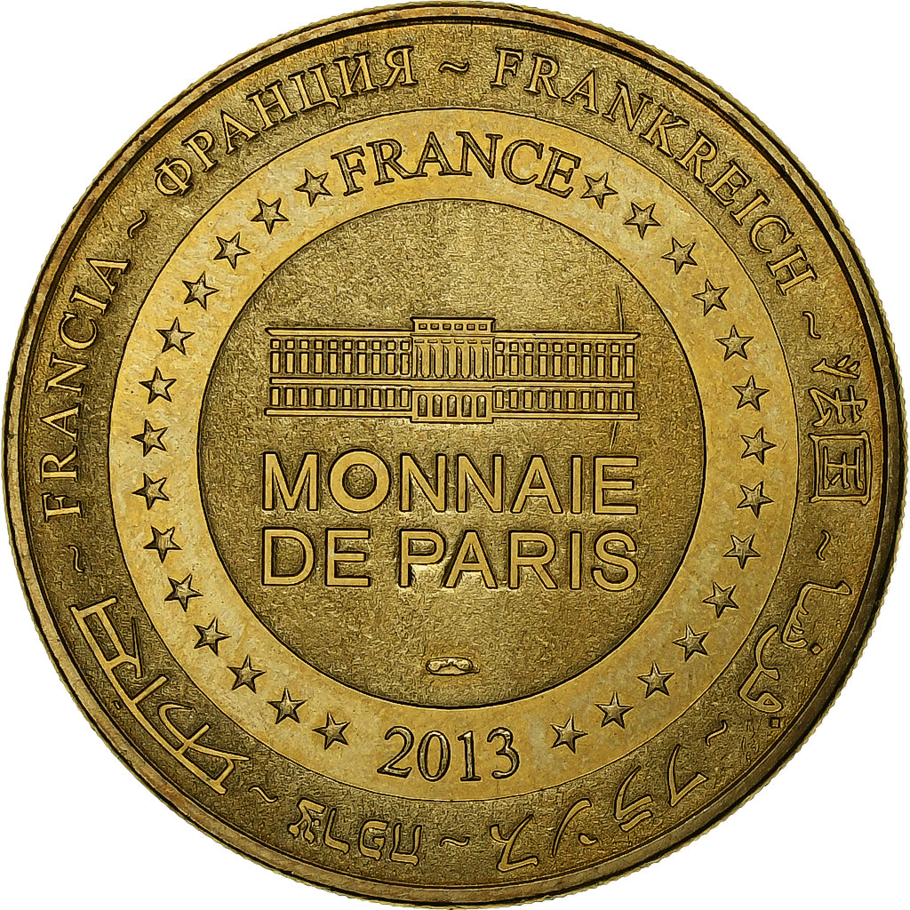 France, Token, Plailly - Parc Astérix n°4, 2013, Copper-nickel Aluminium, MDP