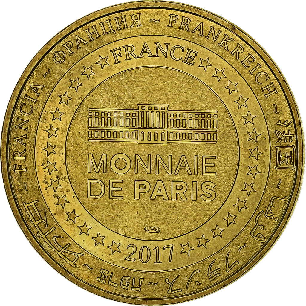 Francia, ficha, 44/ Château des Ducs de Bretagne, 2017, Rame-nichel-alluminio