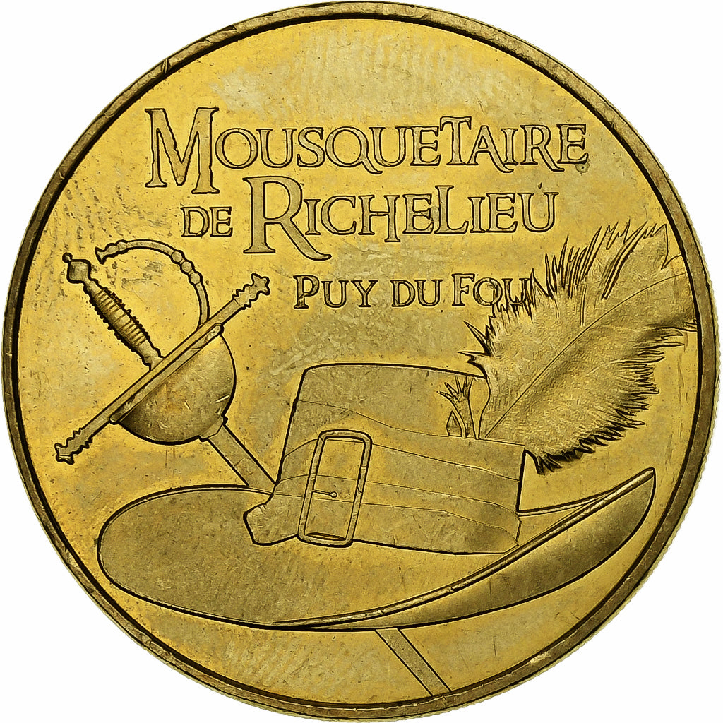 Francia, ficha, Les Epesses - Puy du Fou n°13, 2016, Rame-nichel-alluminio