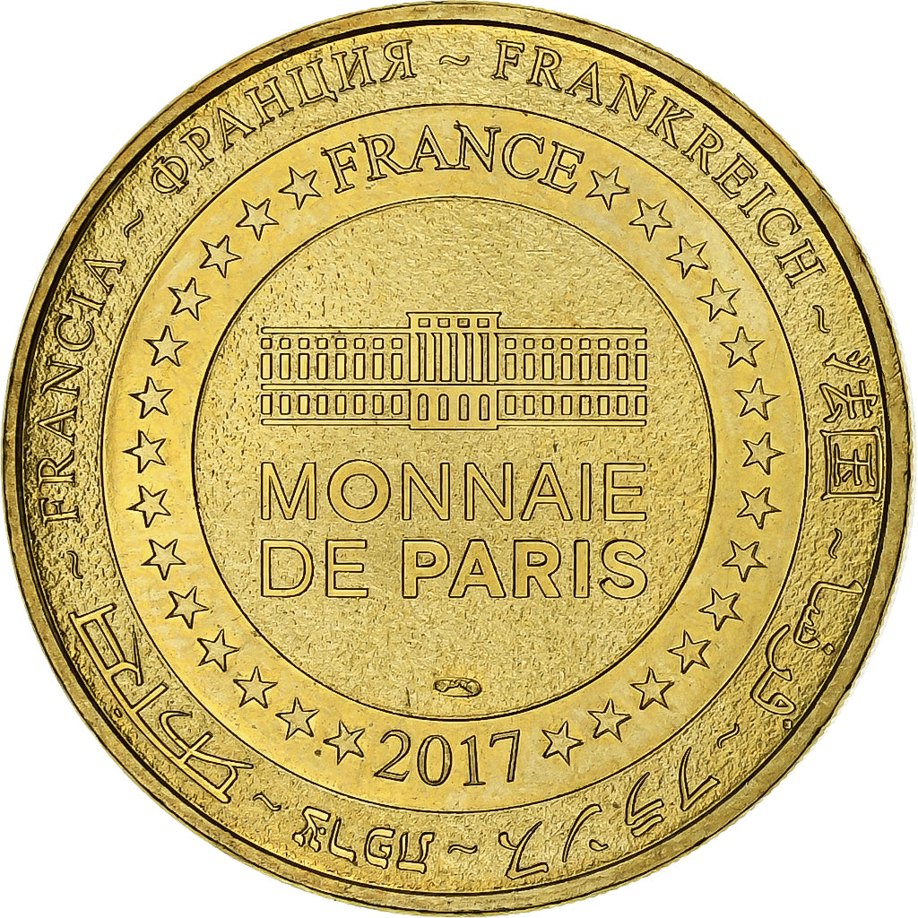 France, Token, 17/ Fort Boyard, 2017, Copper-nickel Aluminium, MDP, AU(55-58)