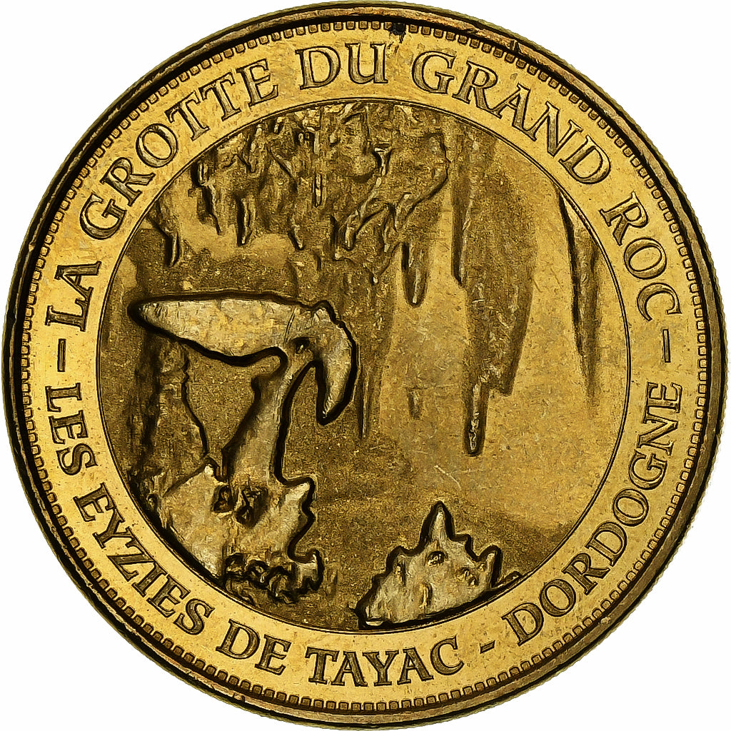 Frankreich, betaalpenning, 24/ Grotte du Grand Roc, 2013, Copper-nickel