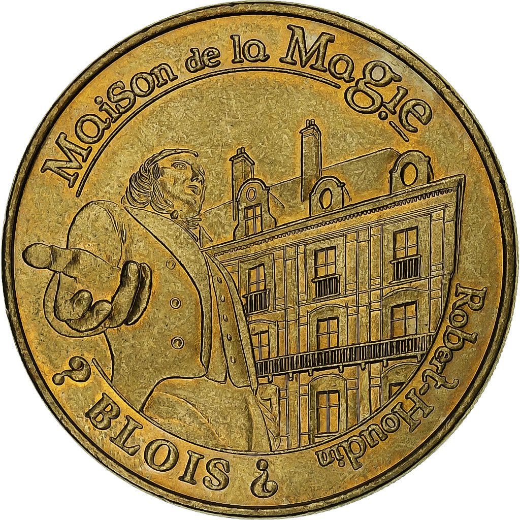 Frankreich, betaalpenning, Blois - Maison de la Magie n°1, 2010, Copper-nickel