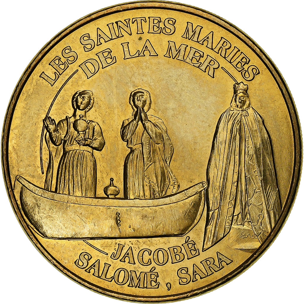 Frankreich, betaalpenning, les Saintes-Maries-de-la-Mer - Eglise n°2 -, 2014