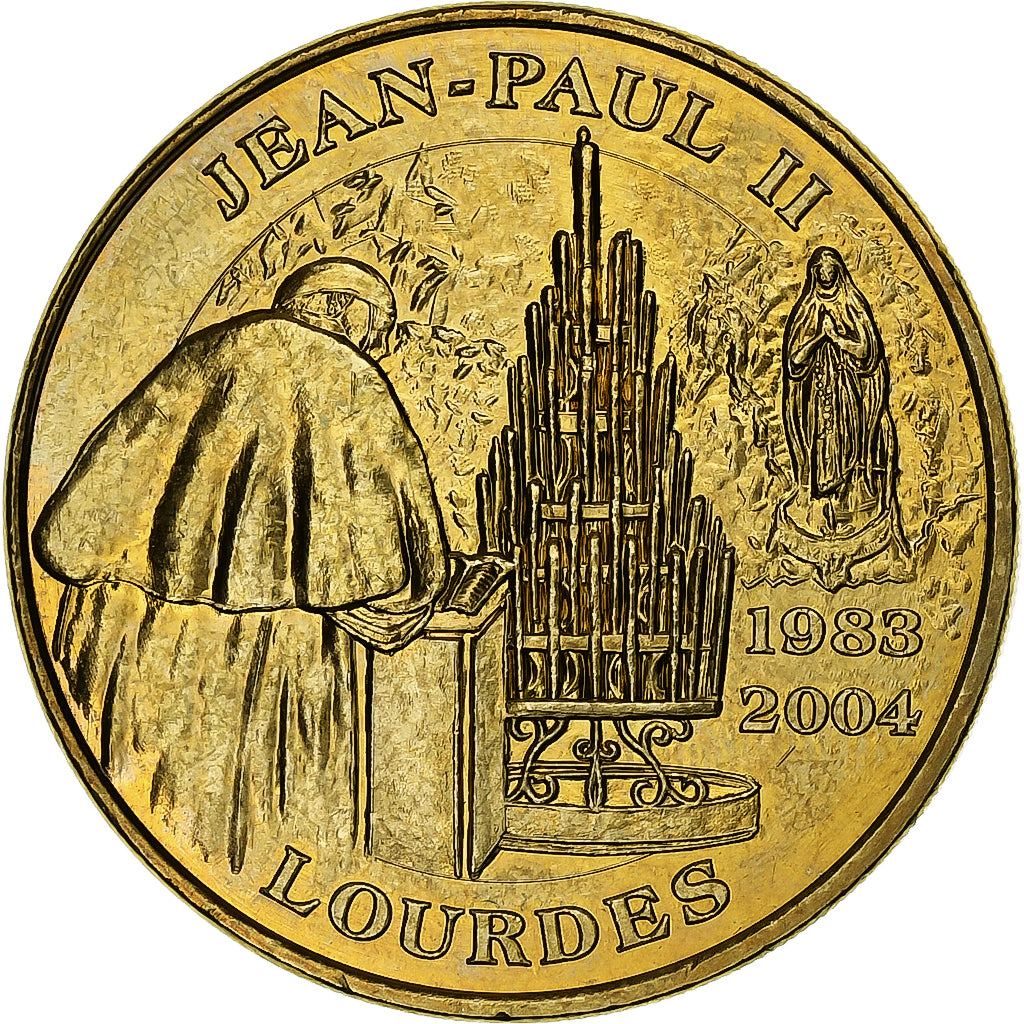 France, Token, Béatification du Pape Jean-Paul II, 2004, Copper-nickel