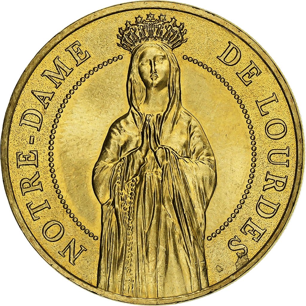 Francia, ficha, Lourdes n°4 - Sainte Bernadette et Notre Dame de Lourdes