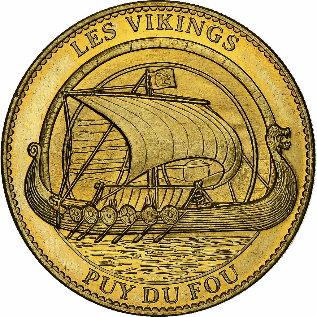 Frankreich, betaalpenning, Trésor de France - Puy du Fou, 2011, Copper-nickel