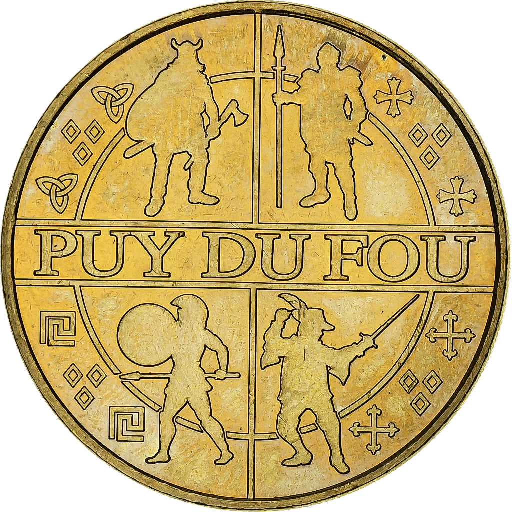 Francia, ficha, Les Epesses - Puy du Fou n° 5, 2012, Rame-nichel-alluminio