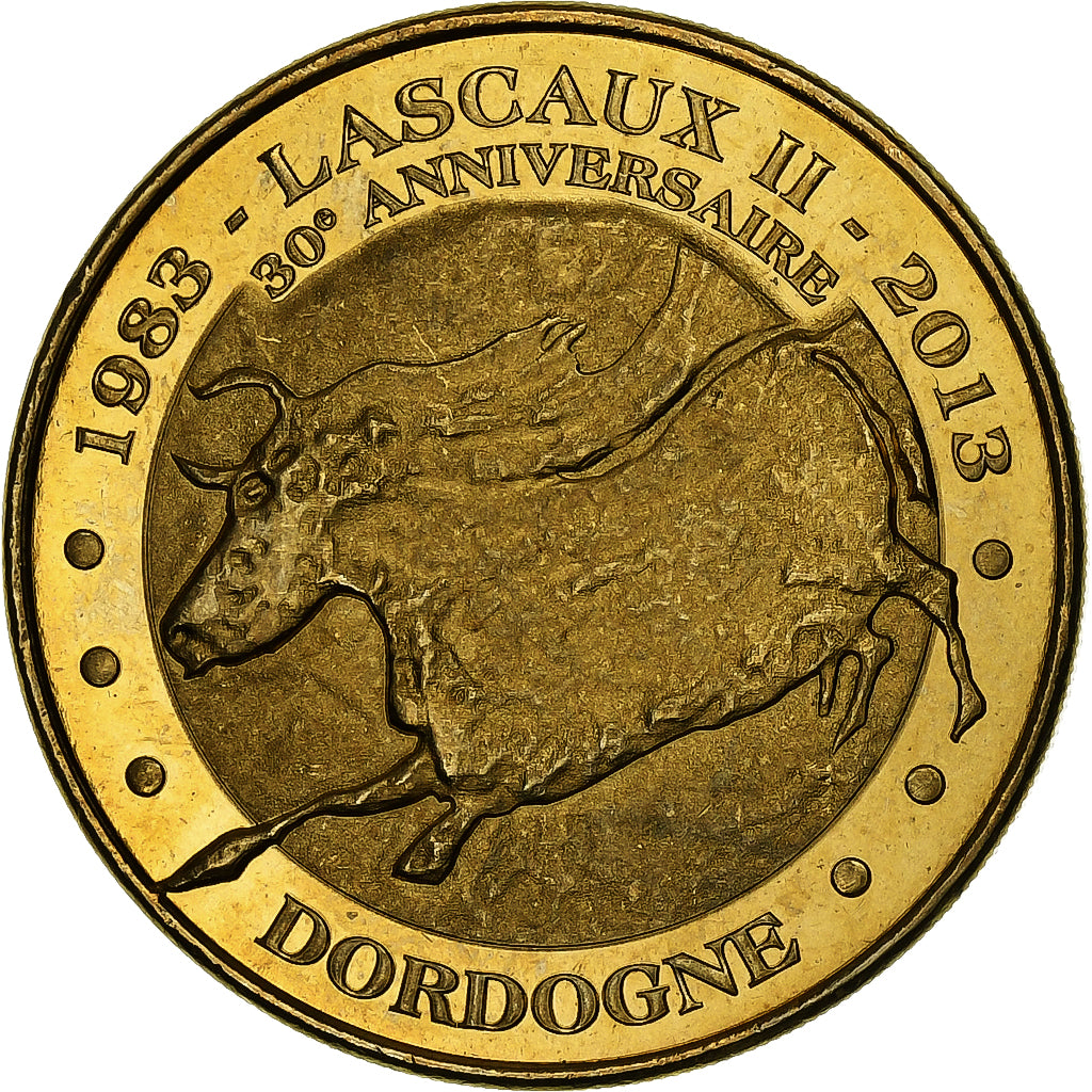 Francia, ficha, Montignac - Lascaux II, 2013, Rame-nichel-alluminio, MDP, SPL-