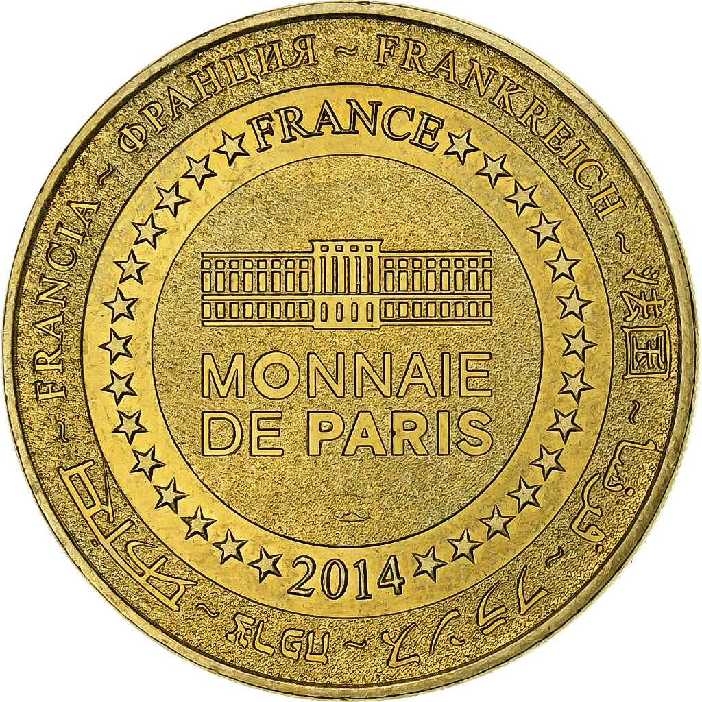Francia, ficha, Mémorial d'Omaha Beach, 2014, Rame-nichel-alluminio, MDP, SPL-