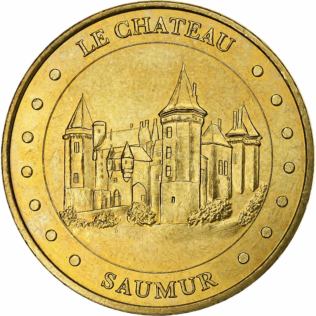 Francia, ficha, Saumur - Le château n° 2, 2009, Rame-nichel-alluminio, MDP