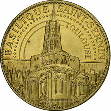 France, Token, Toulouse - Basilique Saint-Sernin, Copper-nickel Aluminium