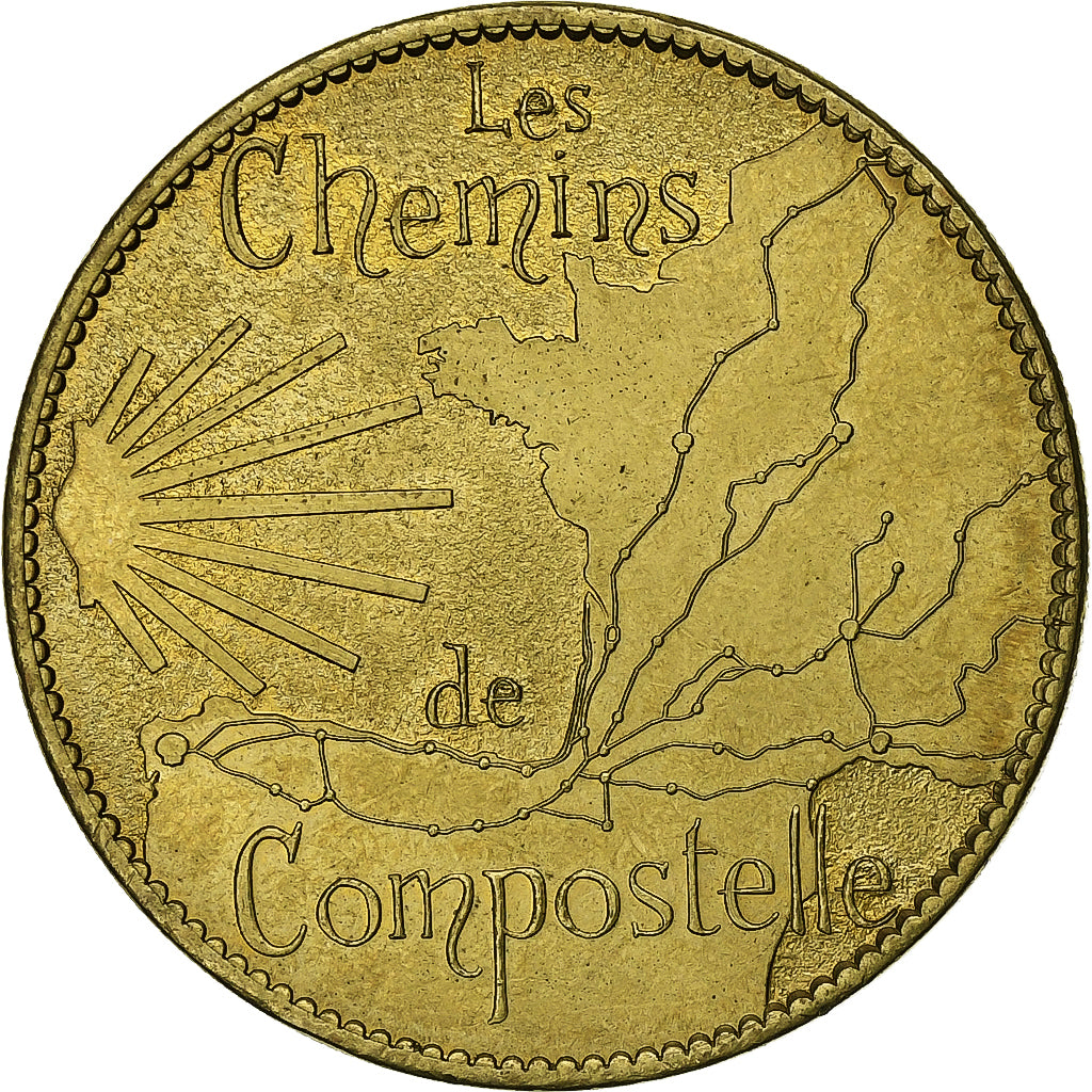 France, Token, Toulouse - Basilique Saint-Sernin, Copper-nickel Aluminium