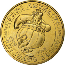France, Token, Plailly - Parc Astérix n°7, 2013, Copper-nickel Aluminium, MDP