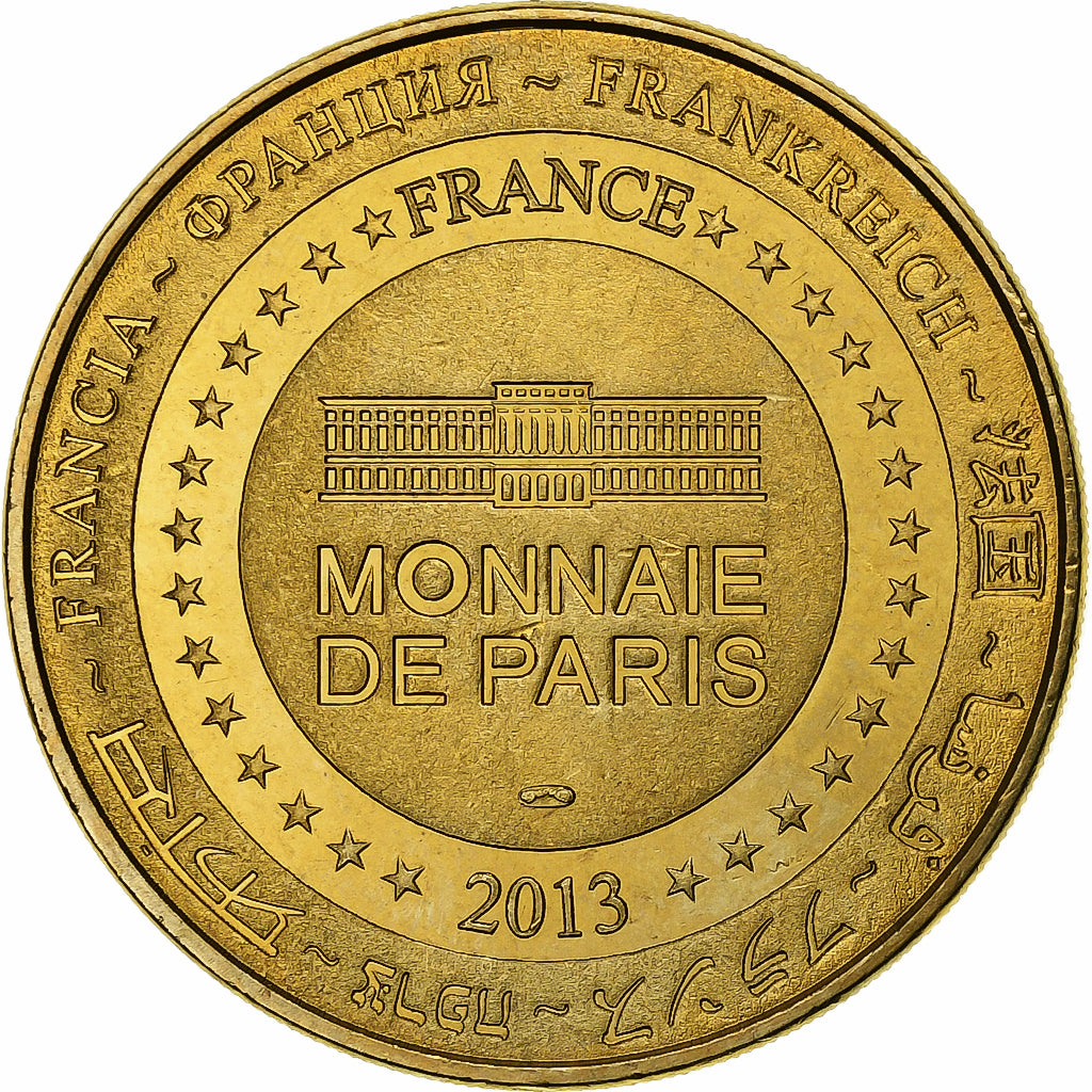 France, Token, Plailly - Parc Astérix n°7, 2013, Copper-nickel Aluminium, MDP