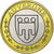 Francia, ficha, Auvergne, Bi-metallico, SPL-