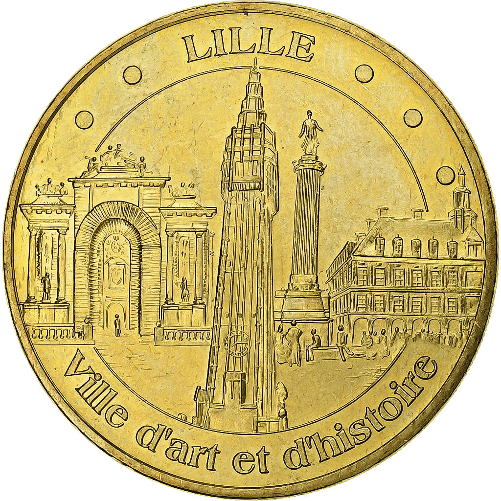 Francia, ficha, Lille - Ville d'Art et d'Histoire, 2017, Rame-nichel-alluminio