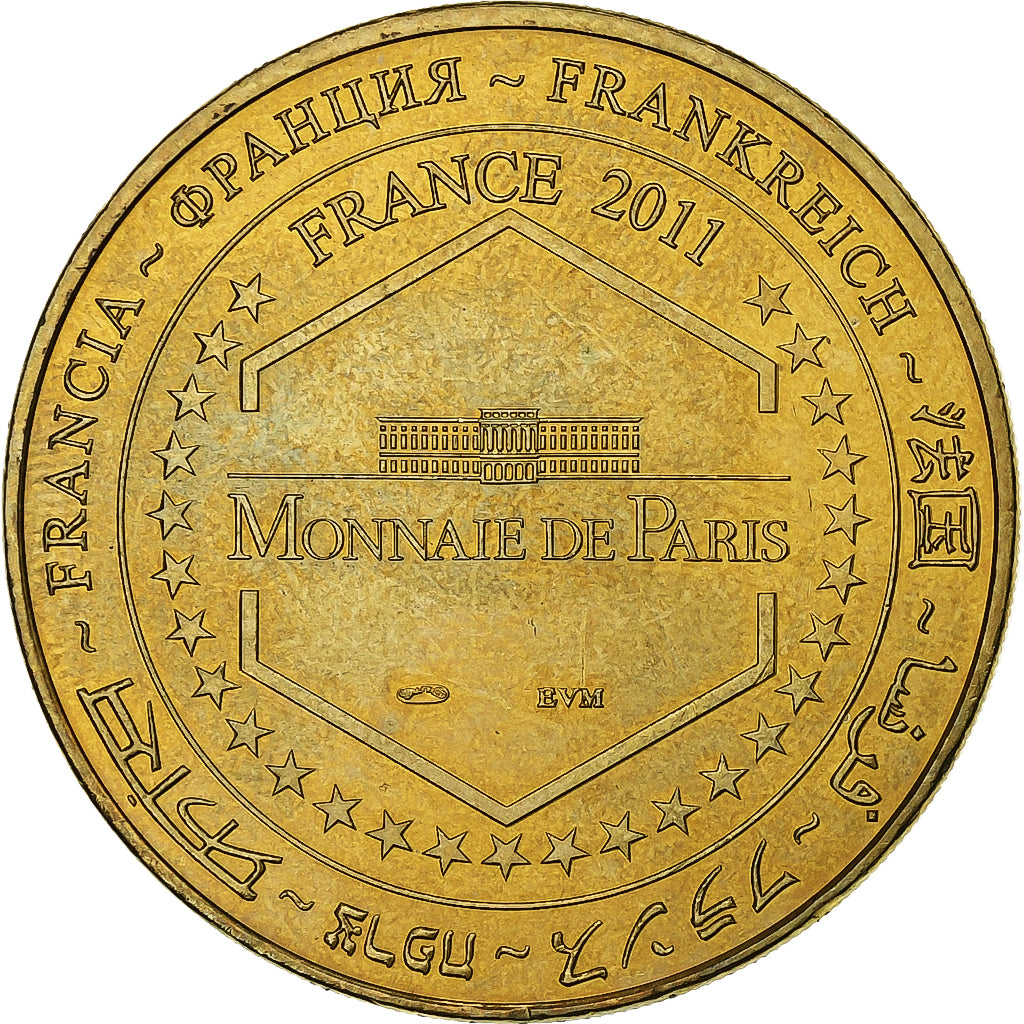 Francia, ficha, Antibes -  Marineland n°5, 2011, Rame-nichel-alluminio, MDP