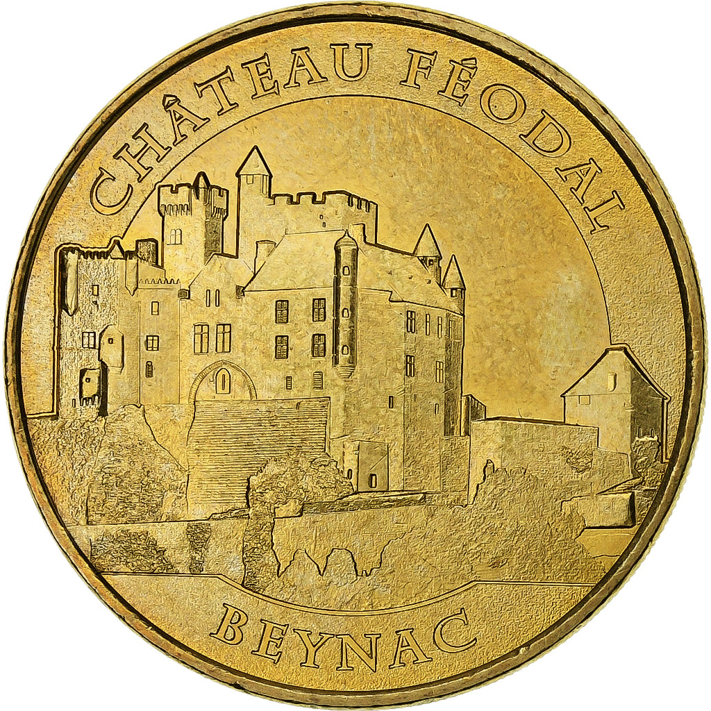 France, Token, 24/ Château Féodal de Beynac, 2012, Copper-nickel Aluminium
