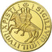 France, Jeton, Les Templiers - Chevalier et Croix pattée, Cupro-nickel