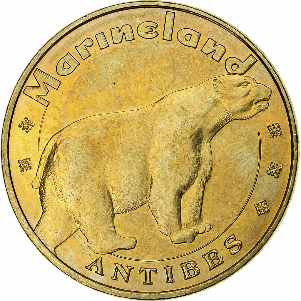 Frankreich, betaalpenning, Antibes -  Marineland n°5, 2011, Copper-nickel