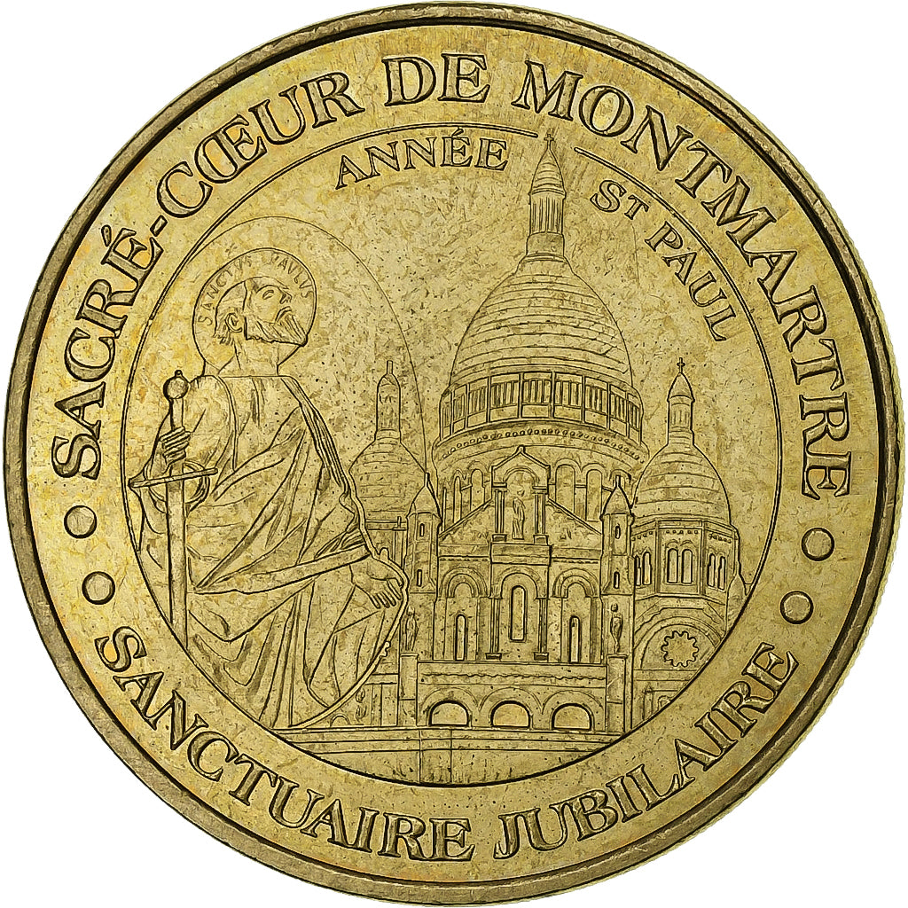Frankreich, betaalpenning, Paris - Sacré coeur n°4, 2008, Copper-nickel
