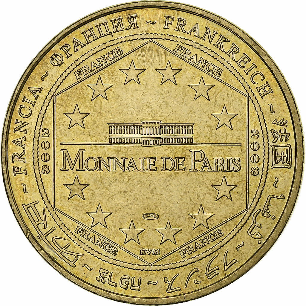 Frankreich, betaalpenning, Paris - Sacré coeur n°4, 2008, Copper-nickel
