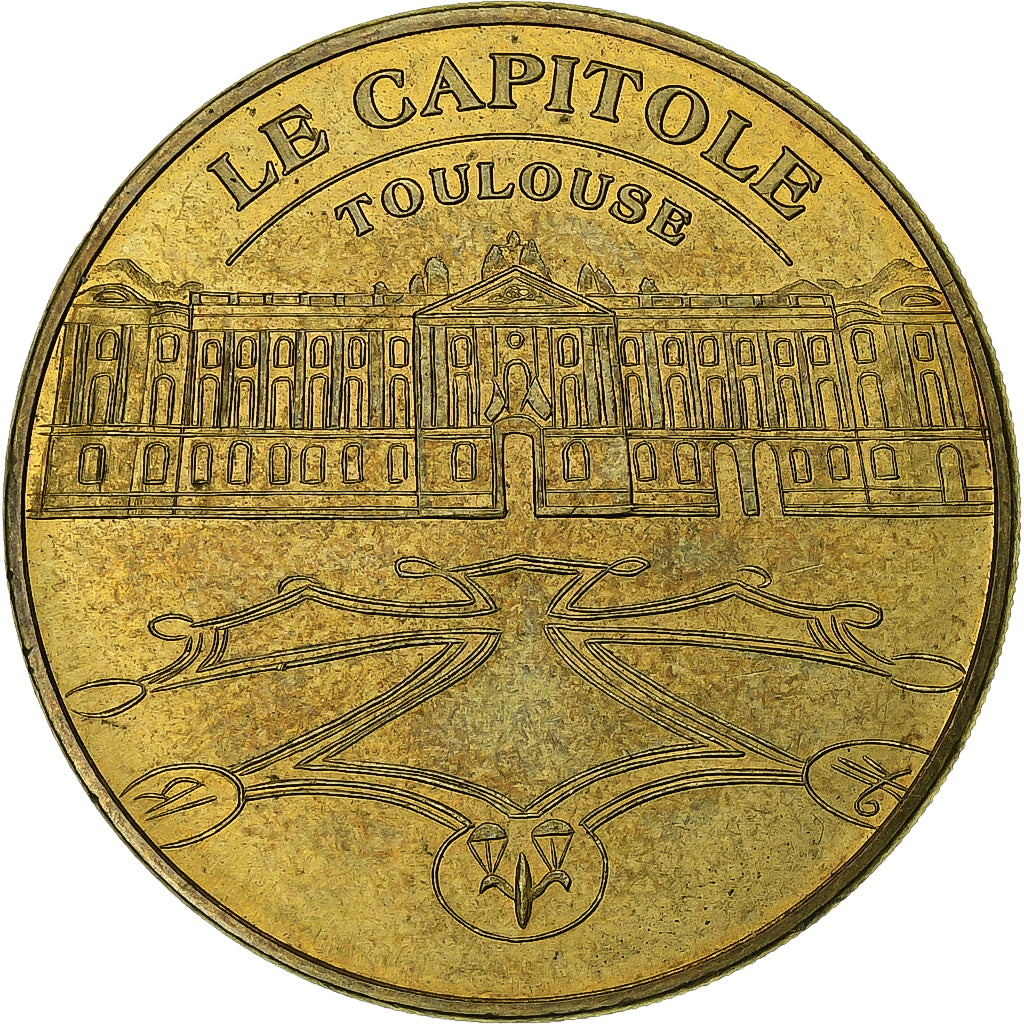 Francia, ficha, 31/ Le Capitole - Toulouse, 2015, Rame-nichel-alluminio, MDP