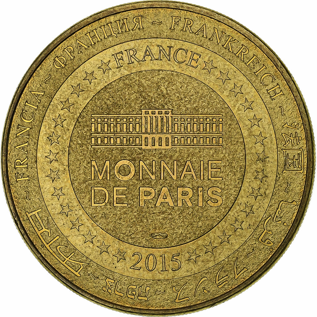 Francia, ficha, 31/ Le Capitole - Toulouse, 2015, Rame-nichel-alluminio, MDP