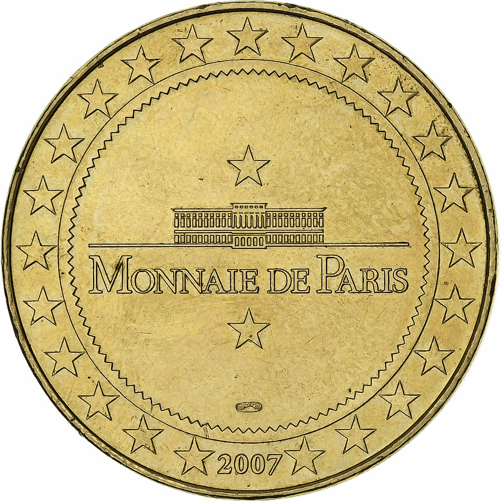 Francia, ficha, Chinon - Forteresse médiévale, 2007, Rame-nichel-alluminio