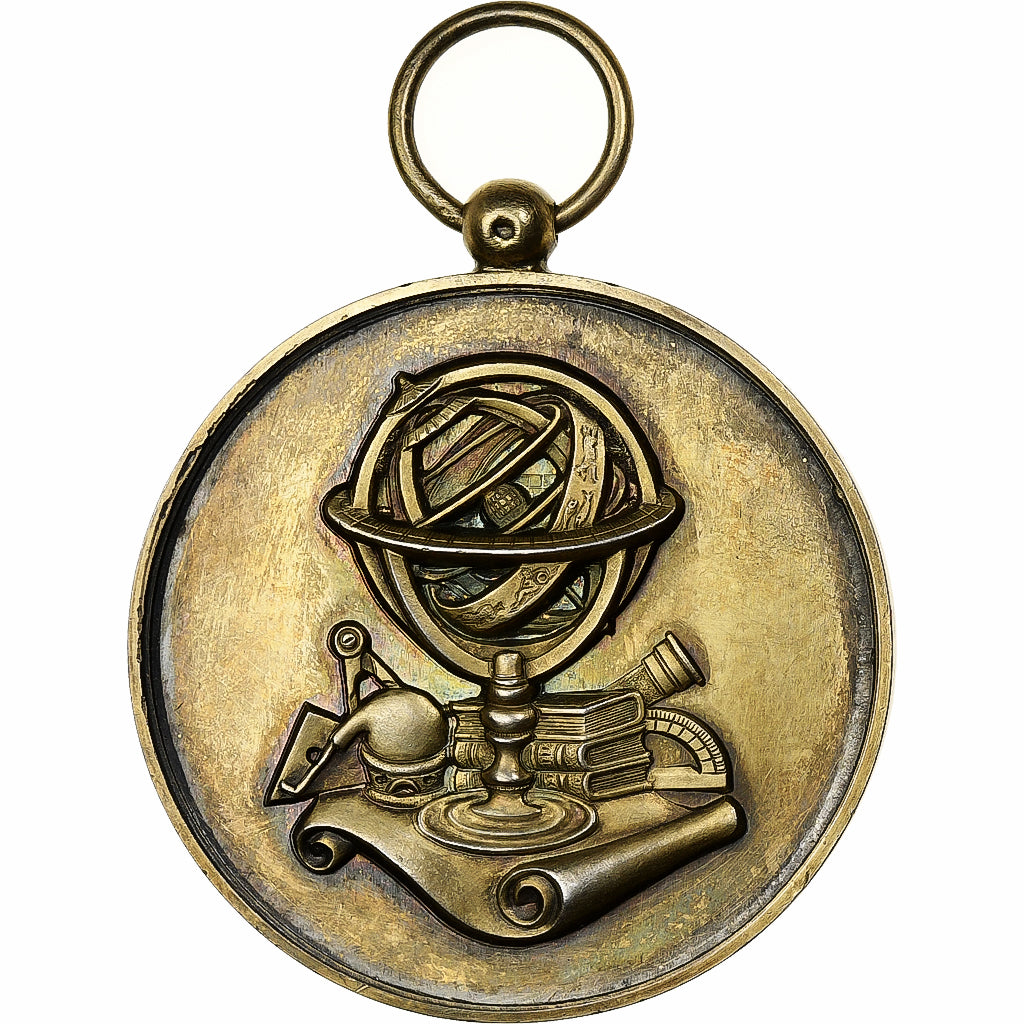 Frankrijk, Medaille, Ville de Paris, Brevet de Capacité, 1902, Zilver, PR