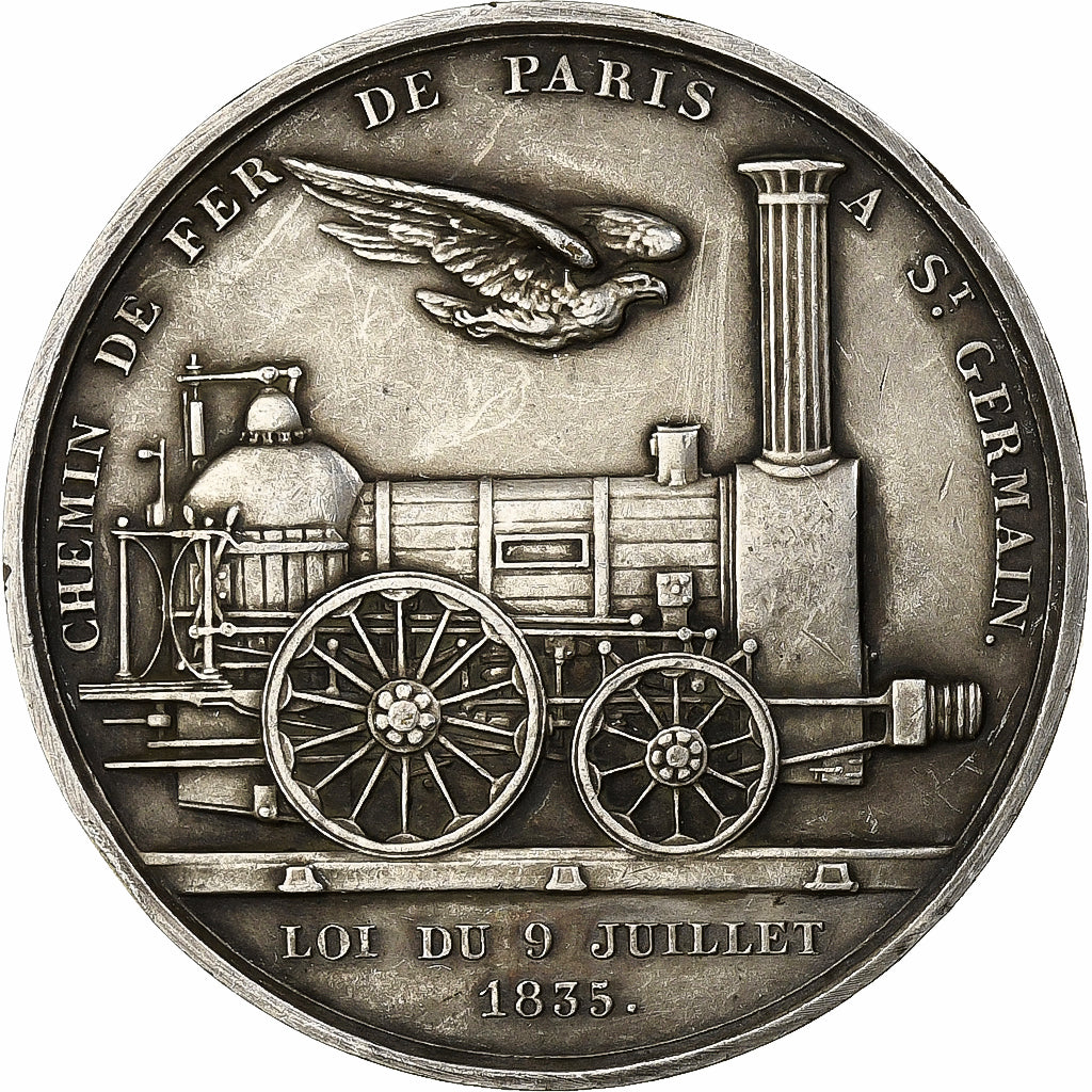 Francia, medaglia, Liquidation de la Compagnie des Chemins de Fer de l'Ouest