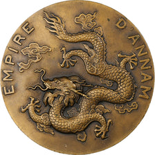 France, Médaille, Empire d'Annam, 1931, Bronze, SUP