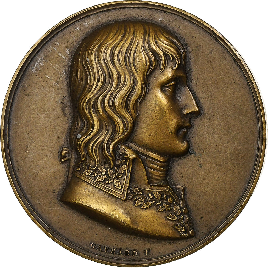 France, Medal, Napoléon Bonaparte, Bataille de Montenotte, Bronze, Gayrard