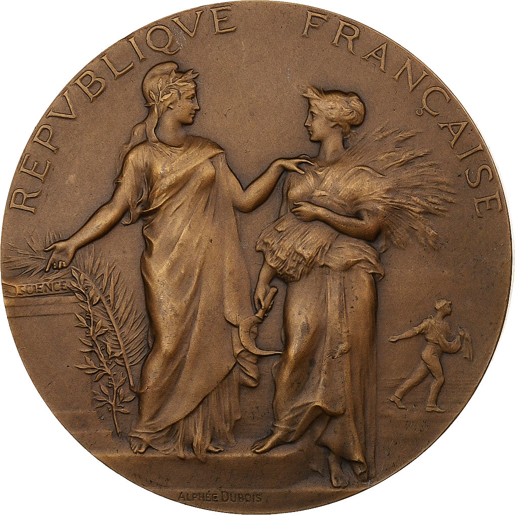 Francia, medalla, Concours Général Agricole de Paris, 1909, Bronce, MBC+
