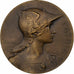 Francia, medalla, Concours d'animaux reproducteurs Calais, 1906, Bronce, Rivet