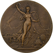 France, Medal, Concours d'animaux reproducteurs Arras, 1904, Bronze, Rivet