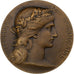 Francja, medal, Marianne, République Française, Brązowy, Dupuis.D, AU(55-58)