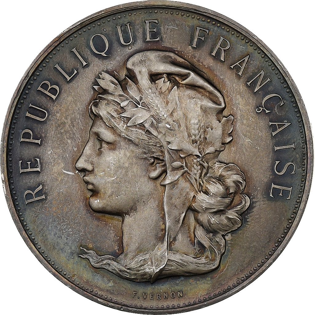 France, Medal, Société Centrale d'Agriculture du Pas-de-Calais, Silver