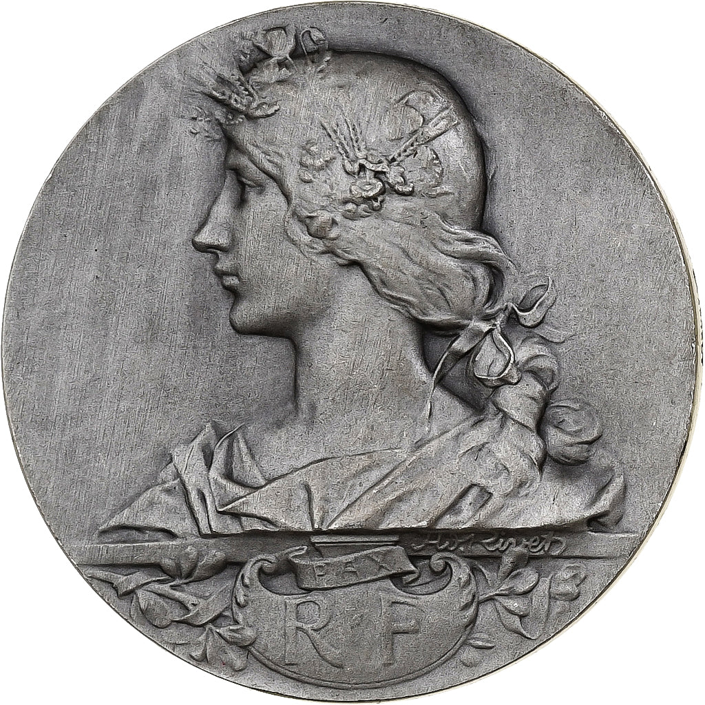 France, Medal, Concours de Calais - Espèce bovine, 1906, Silver, Rivet