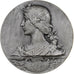 France, Medal, Concours de Calais - Espèce bovine, 1906, Silver, Rivet