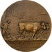 Francia, medalla, Concours spéciaux de races bovines - Roubaix, 1911, Bronce