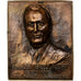 France, Medal, Plaque, Emile Bollaert, 1978, Copper, AU(55-58)