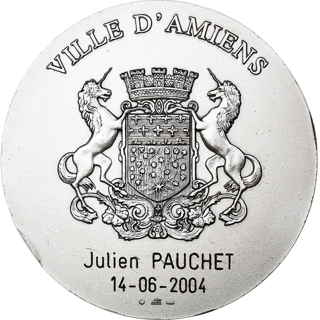 France, Medal, La Citoyenne - Amiens, 2004, Silver, AU(55-58)