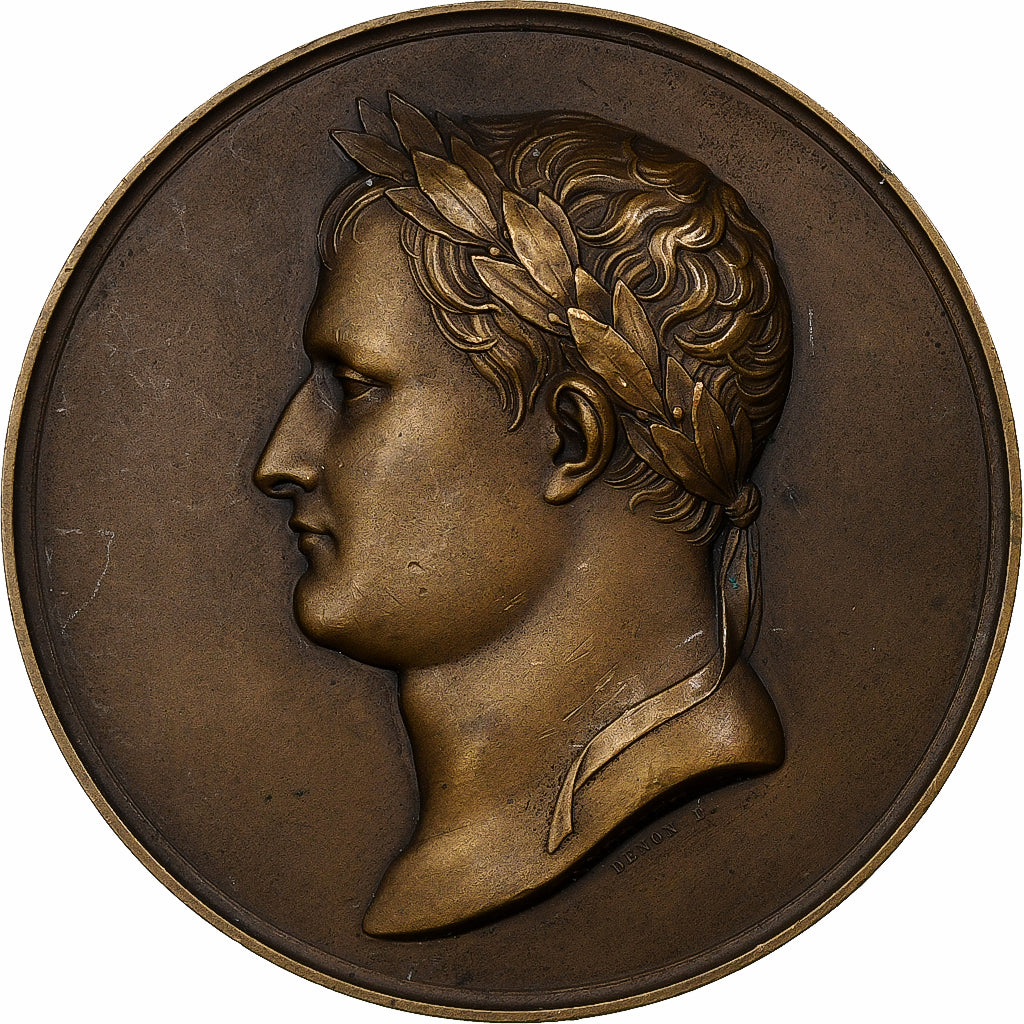 France, Medal, Napoléon Ier, Baptème du Roi de Rome, Bronze, Andrieu