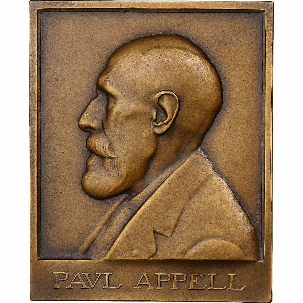 Frankreich, Medaille, Paul Appell, Cinquantenaire Universitaire, 1927, Bronze