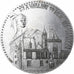 France, Medal, Jacques Coeur - Bourges, Silvered bronze, Bret, AU(55-58)