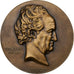 France, Medal, Goethe étudiant à Strasbourg, Bronze, AU(55-58)