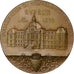 France, Medal, Inauguration du Nouvel Hôtel de Ville d'Evreux, 1895, Copper