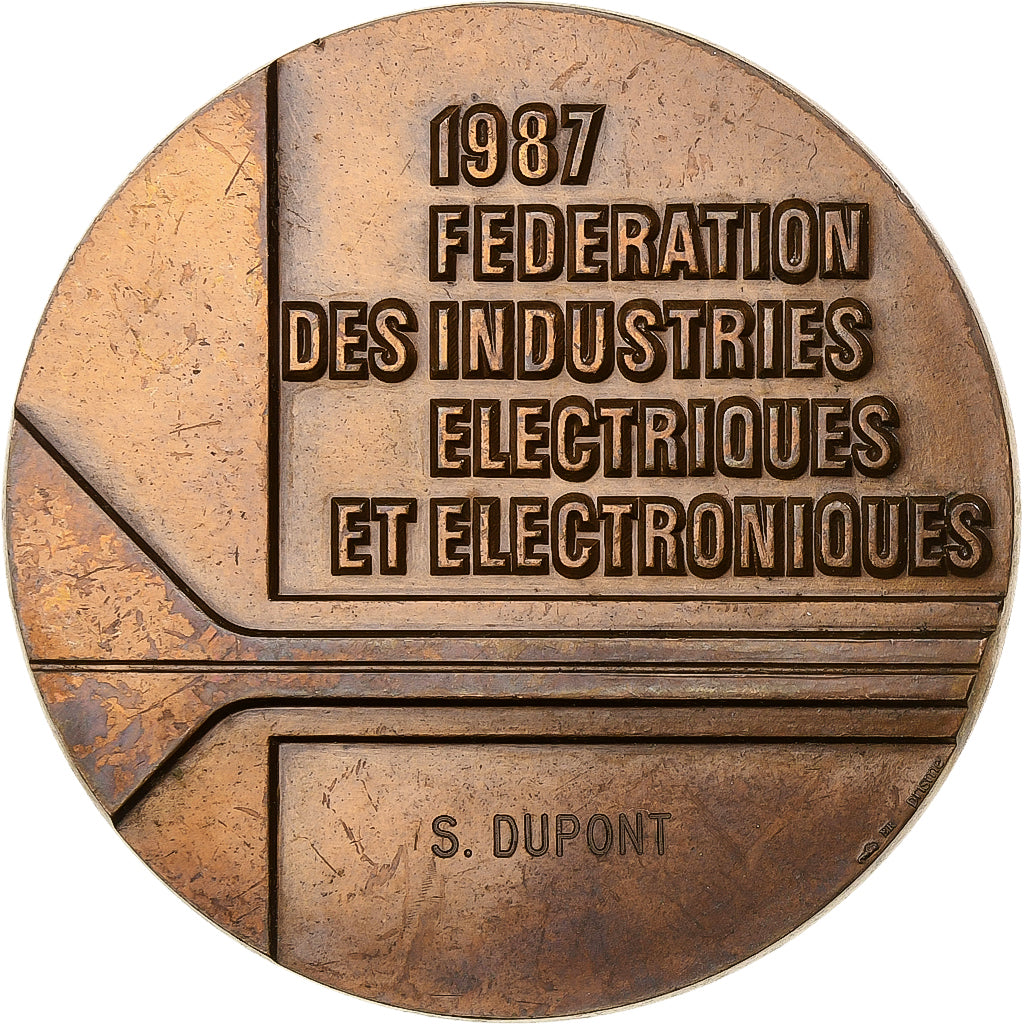 Francia, medalla, Fédération des Industries Electriques et Electroniques